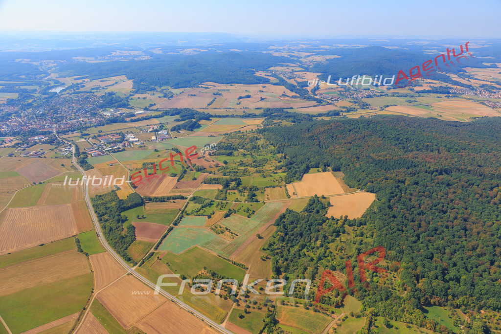 Luftbild von  Baunach - Luftaufnahme wurde 2016 von https://frankenair.de mittels Flugzeug (keine Drohne) erstellt - die Geschenkidee
