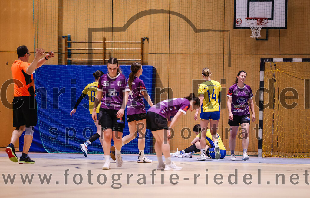 2025-02-15_039_SpVgg_Altenerding_gegen_MTV_Pfaffenhofen | Erding, Deutschland, 15.02.2025:Handball, Bezirksoberliga Frauen Altbayern 2024 / 2024, 14. Spieltag, SpVgg Altenerding gegen MTV Pfaffenhofen, Endergebnis: 27:23Foto: Christian Riedel / fotografie-riedel.net