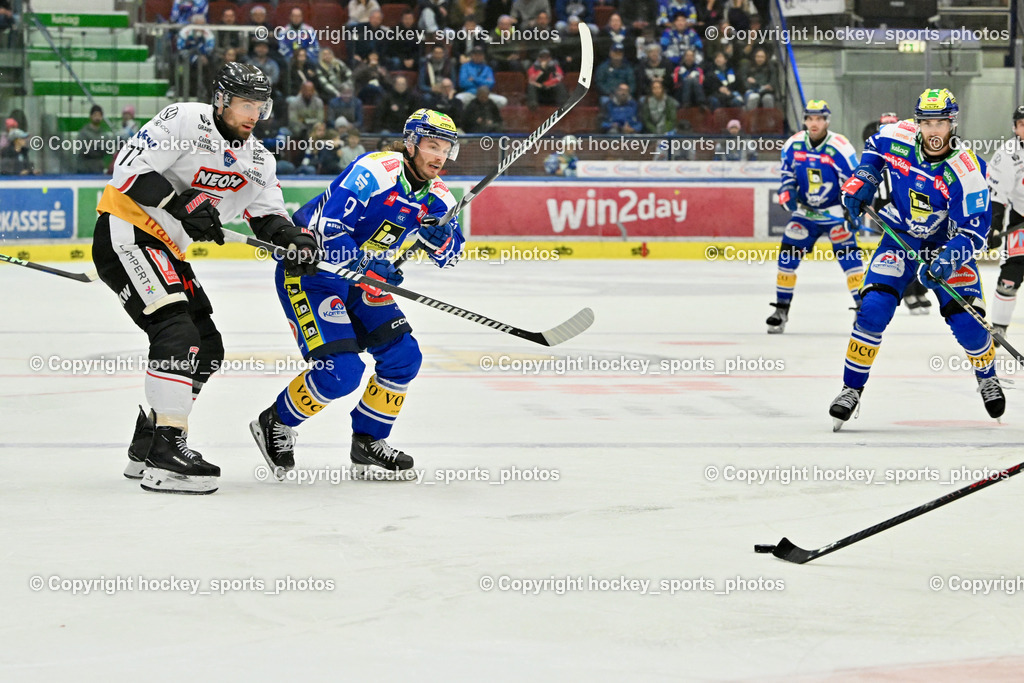 EC IDM Wärmepumpen VSV vs. Pioneers Vorarlberg | #77 Ivan Korecky Pioneers Vorarlberg, #9 Alexander Rauchenwald EC VSV, #8 Maximilian Rebernig EC VSV, EC IDM Wärmepumpen VSV vs. Pioneers Vorarlberg, EC IDM WÄRMEPUMPEN VSV vs. Pioneers Vorarlberg am 03.10.2025 in Villach (Stadthalle Villach), Austria, (Photo by Bernd Stefan)