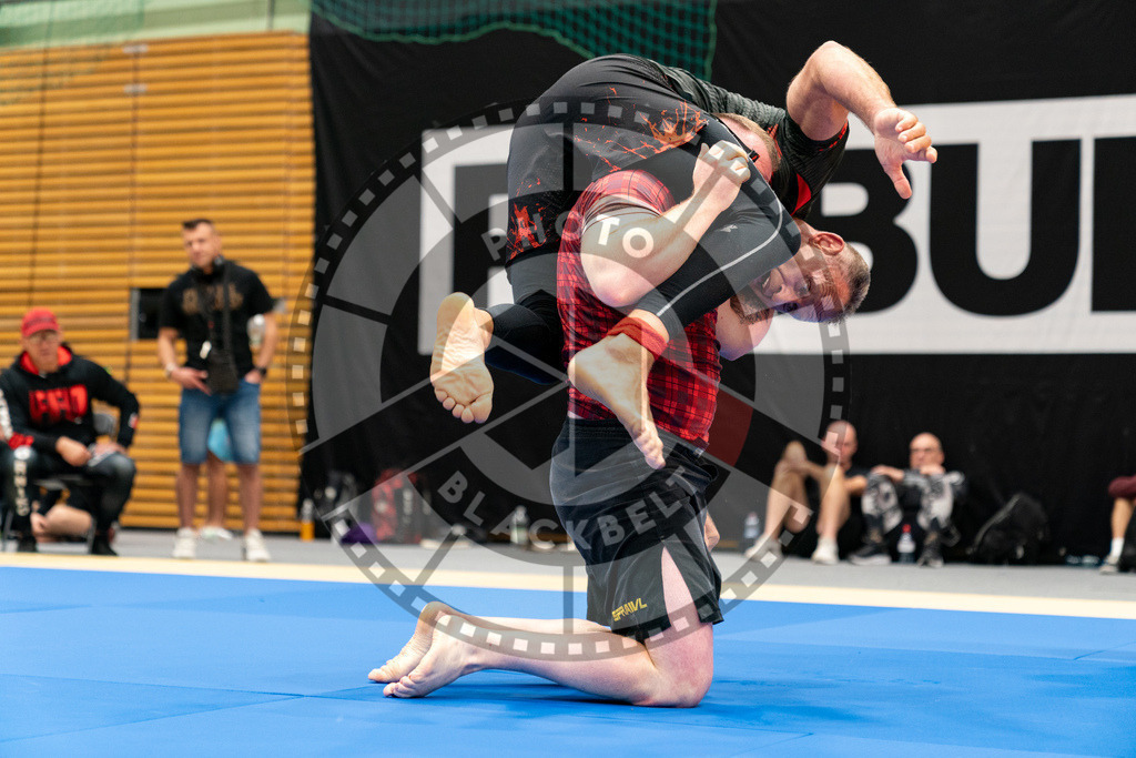 20230916PBB6506 | Fighters compete during the grappling tournement ADCC Trials (European, Middle East and African Championship) in Warsaw, Poland, on September 16, 2023.