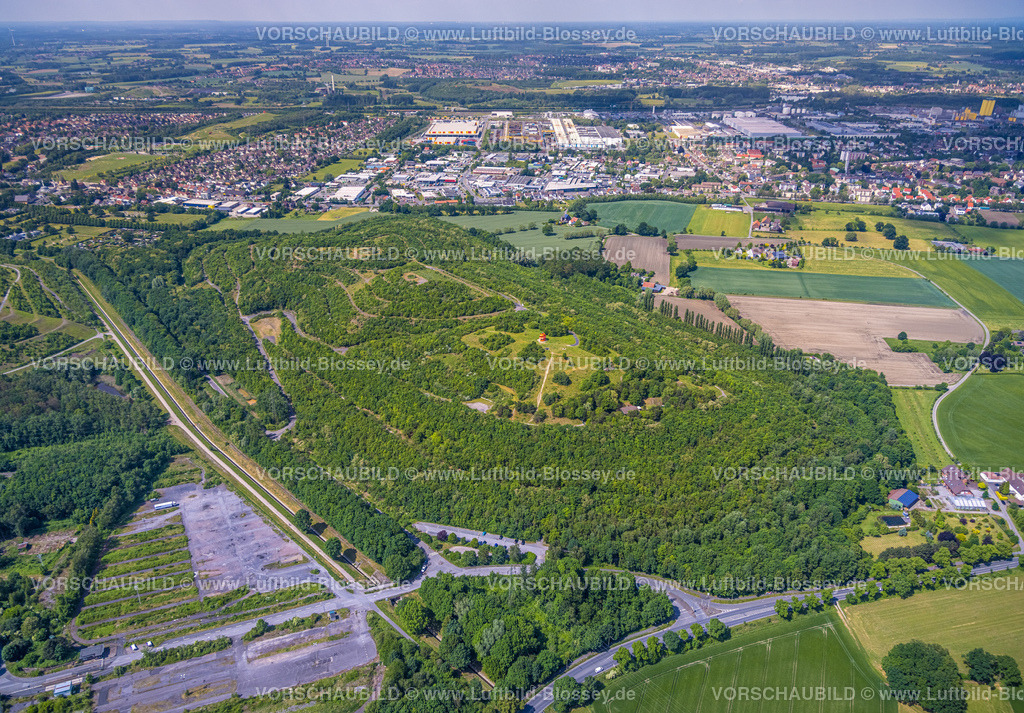 Hamm220504030 | Luftbild, Kissinger Höhe mit Haldenzeichen, Pelkum, Hamm, Ruhrgebiet, Nordrhein-Westfalen, Deutschland