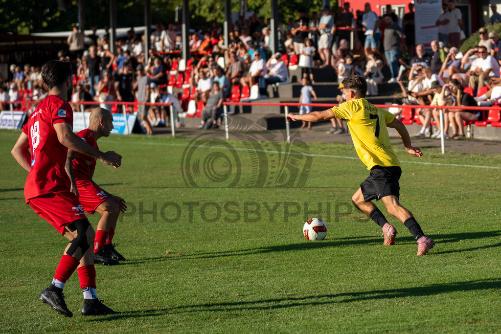SSV Schwäbisch Hall vs. SG Sonnenhof Großaspach, Fussball, WFV-Pokal, 3. Runde, 11.08.2026 | Deli Hajdini (SG Sonnenhof Großaspach, #07),SSV Schwäbisch Hall vs. SG Sonnenhof Großaspach, Fussball, WFV-Pokal, 3. Runde, 11.08.2026