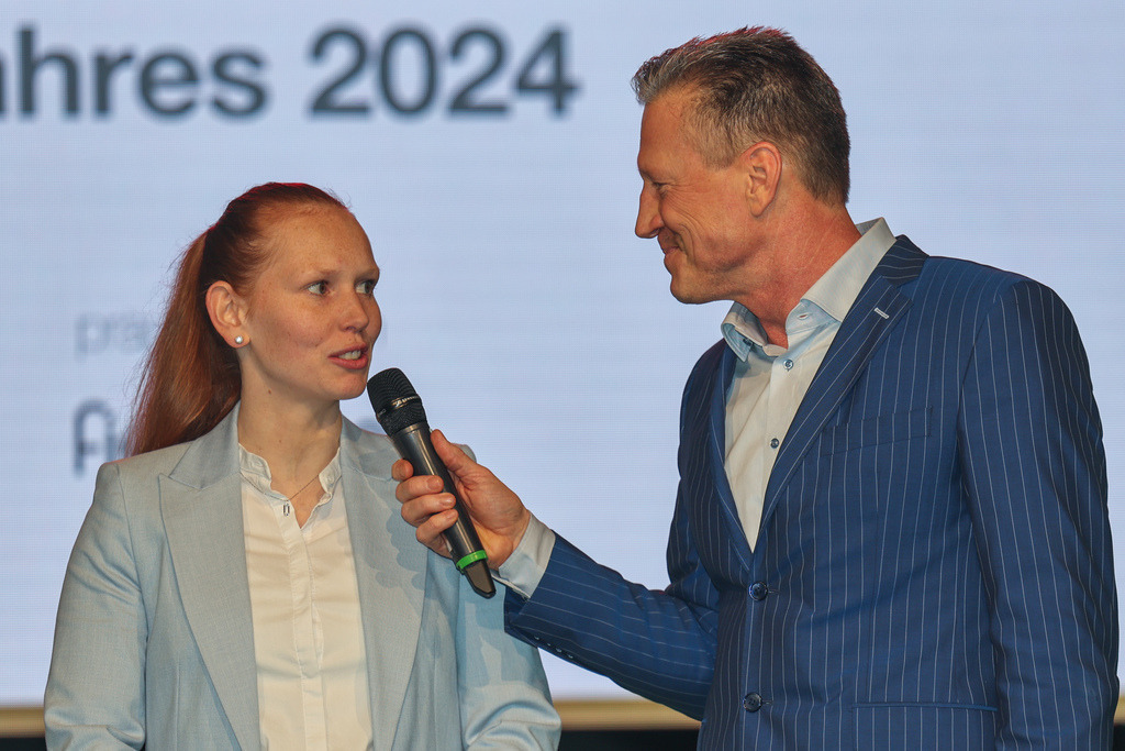 top-top.de250214-186 | Die 3. Weseler SportNacht, die große Sportgala mit Ehrungen der Weseler Sportler des Jahres 2024 findet am Freitag, den 14.02.2025 im Festzelt an der Rheinpromenade statt.Foto: Erwin Pottgiesser