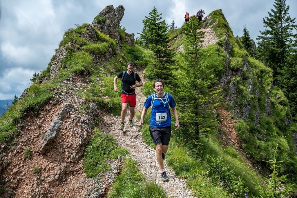 35. Gebirgsmarathon | 35. Gebirgsmarathon 2024 am 03.08.2024 in Immenstadt. Einer der anspruchsvollsten​und ältesten Bergläufe​Deutschlands im Naturpark Nagelfluhkette!(Foto: Dominik Berchtold/www.dberchtold.com)Instagram: @d_berchtold_foto 