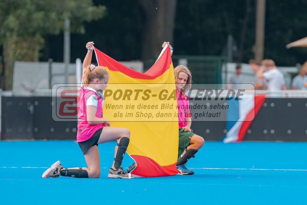 HK_20230715_102643 | Euro Hockey WU18 SF2 Spain vs Germany Championship Girls &amp; Boys am 15.7.2023 CHTC , Krefeld ,