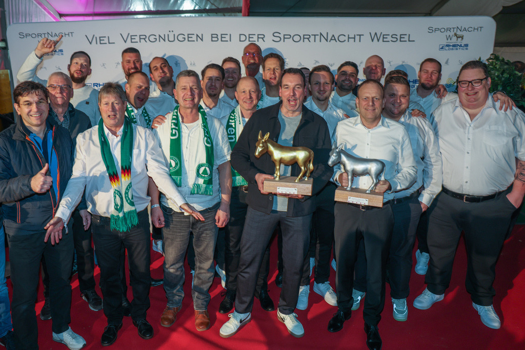 top-top.de250214-294 | Die 3. Weseler SportNacht, die große Sportgala mit Ehrungen der Weseler Sportler des Jahres 2024 findet am Freitag, den 14.02.2025 im Festzelt an der Rheinpromenade statt.Foto: Erwin Pottgiesser