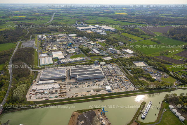Hamm230405104 | Luftbild, Gewerbegebiet Frielinghauser Straße, Goldbeck Betonelemente, DuBay Polymer, Uentrop, Hamm, Ruhrgebiet, Nordrhein-Westfalen, Deutschland