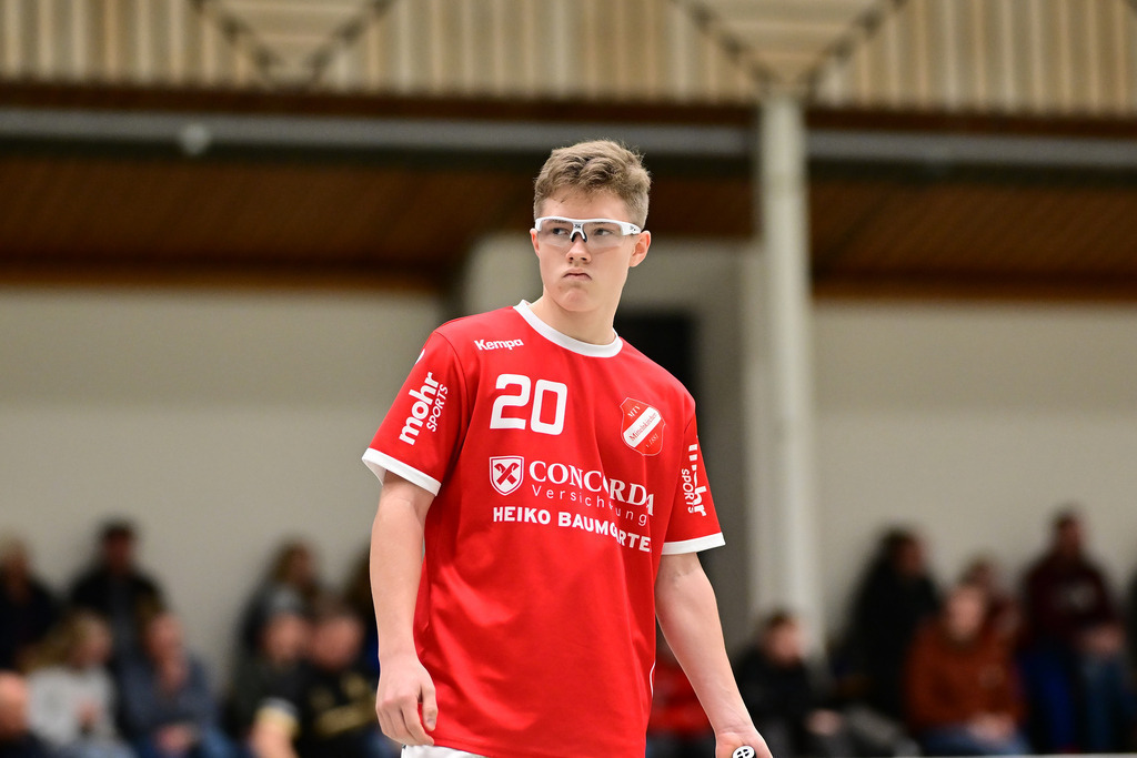 Floorball I Herren I Saison 2024-2025 I 2. FBL Herren Nord-West I 9. Spieltag I MTV Mittelnkirchen - TSV Tollwut Ebersgöns | Der Sportfotograf. - Realisiert mit Pictrs.com