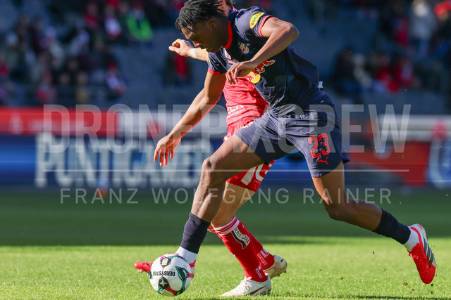 Grazer AK 1902 vs FC Red Bull Salzburg – Austrian Bundesliga | Graz, Austria, 15.Feb.26 - SOCCER - ADMIRAL Bundesliga, Grazer AK 1902 vs FC Red Bull Salzburg. The image shows Joane Gadou (Red Bull Salzburg).