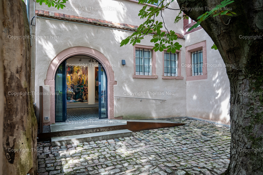 40_Neo_Rauch_Museum_Bensheim | 6.7.2024, bbe, Museum Bensheim, Ausstellung Neo Rauch "im Papiergrund", ,, Bild: Thomas Neu