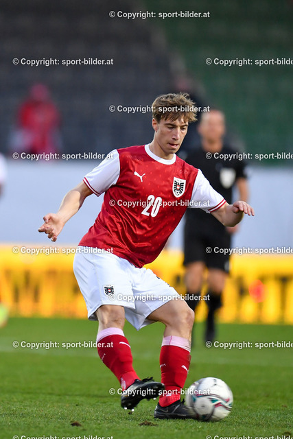 AUT, U21 EM-Qualifikation - Oesterreich vs Norwegen | 29.3.2022, Josko Arena Ried, AUT, U21 EM-Qualifikation - Oesterreich vs Norwegen, im Bild David Affengruber (AUT)


// Uefa U21 Euro 2023 Qualifikation Match between Austria and Norway in Ried, Austria on 2022/03/29