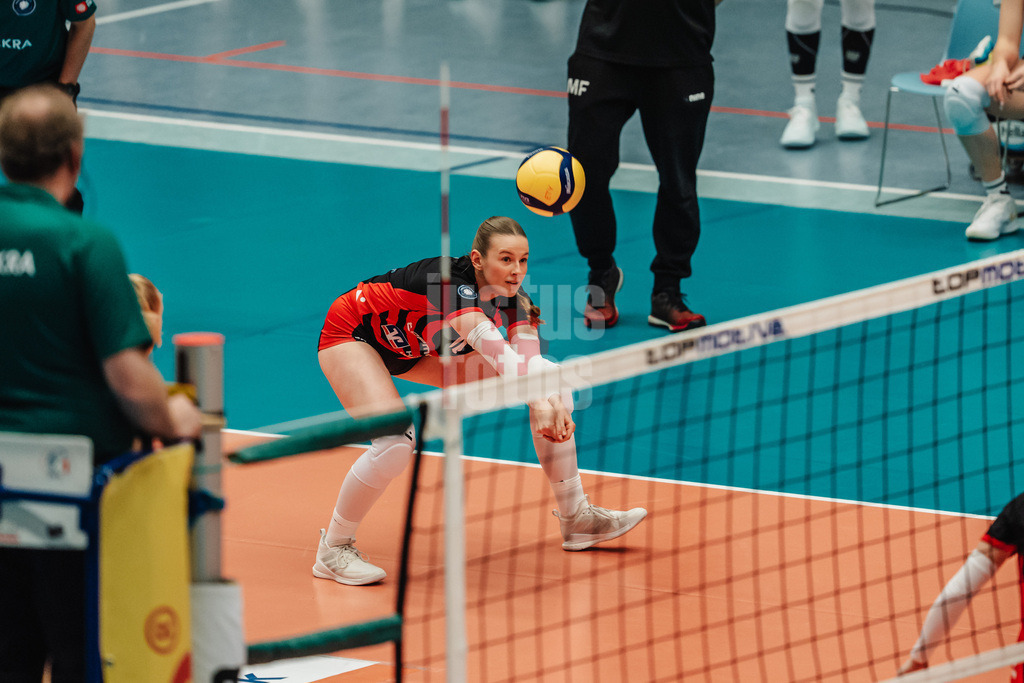 Volleyball | Frauen | Saison 2025/2026 | Volleyball Bundesliga | ETV Hamburger Volksbank Volleys vs. VfB Suhl LOTTO Thüringen | 07.03.2026 | Lilly Faroß (#16, ETV Hamburger Volksbank Volleys)