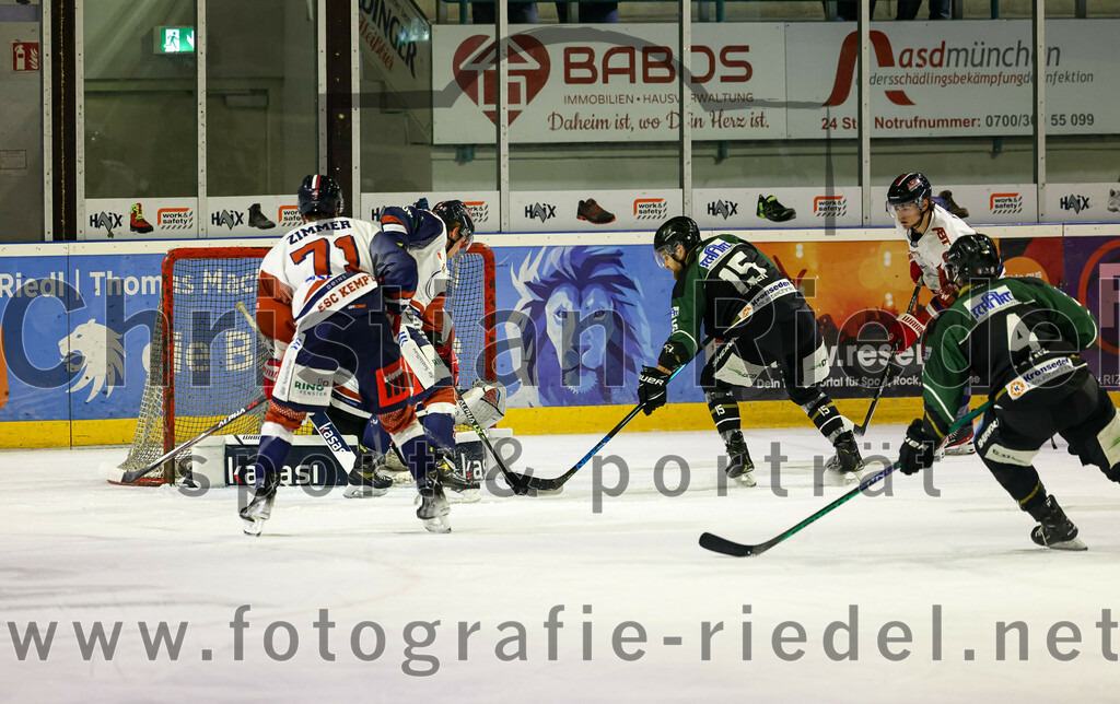 2022-10-23_063_TSV_Erding_gegen_ESC_Kempten | Erding, Deutschland, 23.10.2022:
Eishockey, Bayernliga 2022 / 2023, 7. Spieltag, TSV Erding gegen ESC Kempten, Endergebnis: 

Foto: Christian Riedel / fotografie-riedel.net