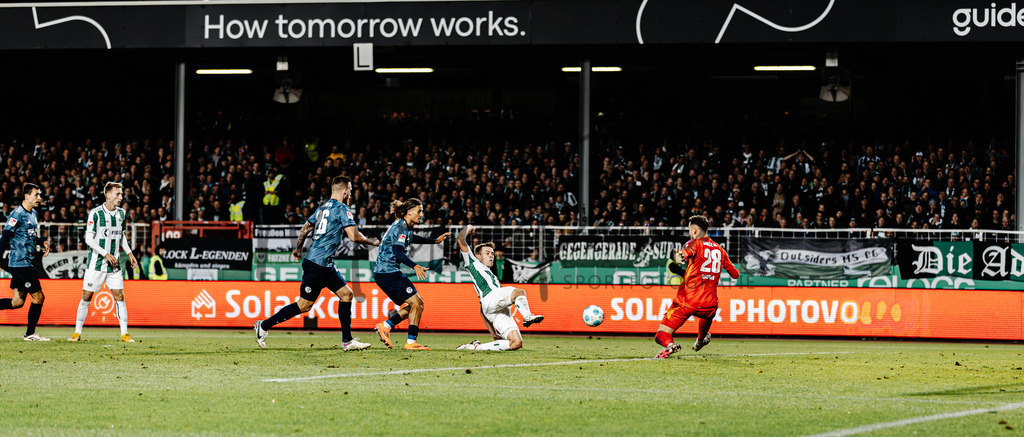 2. Bundesliga, Saison 2024/25, 7. Spieltag: SC Preußen Münster - FC Schalke 04 | Münster, 28.09.2024: 2. Bundesliga, 7. Spieltag, SC Preußen Münster gegen FC Schalke 04 im LVM-Preußenstadion in Münster. Foto: sportfotografie.ms | Markus Paletta - Realisiert mit Pictrs.com