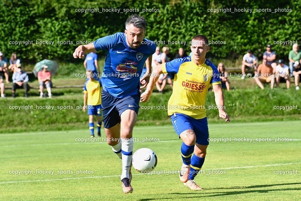 SV Afritz vs. ASKÖ Bodensdorf 20.8.2023 | #14 Kecanovic Dejan, #8 Tauchhammer Thomas 