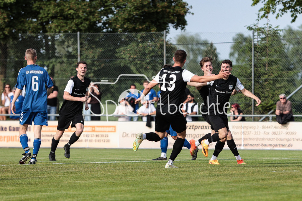 SG Münster/Holzheim - TSV Inchenhofen | Jubel nach 1-0 durch Münster #10