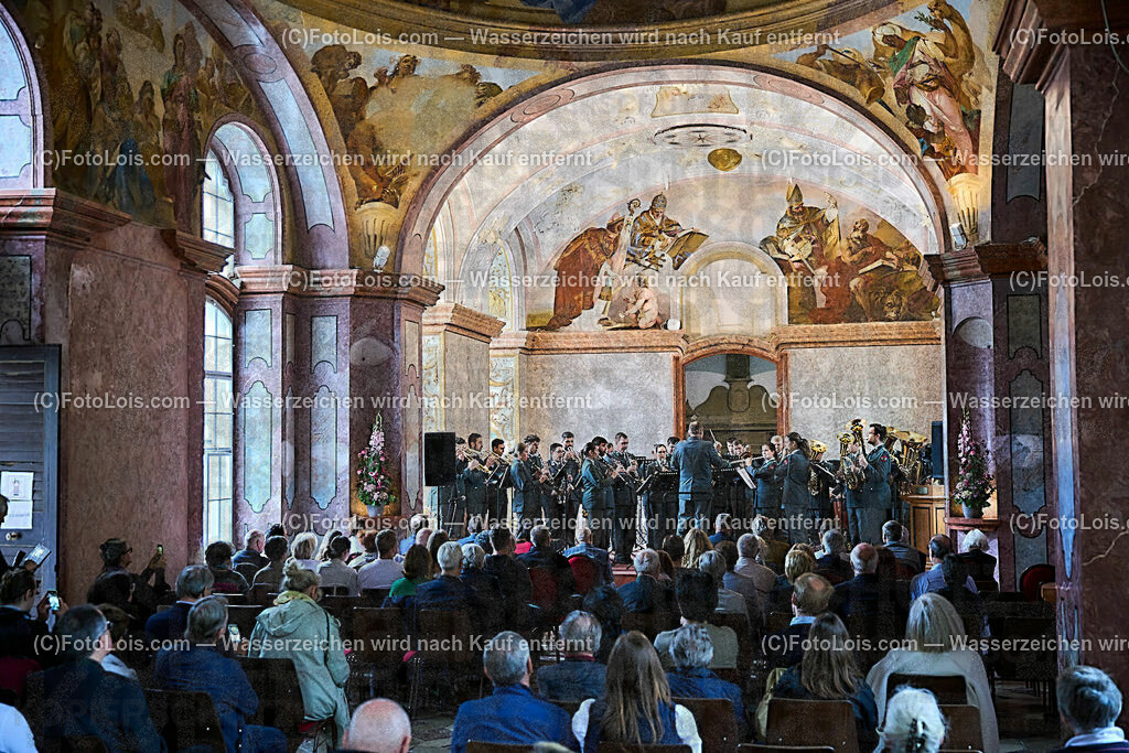 ALP1878_XXXIX_Chopin-Festval_Ausklang_Militaermusik NOe | (C)FotoLois.com, Alois Spandl, XXXIX. internationales CHOPIN-Festival in der Kartause Gaming, AUSKLANG in der Barockbibliothek mit der Militärmusik Niederösterreich unter der Leitung von Militärkapellmeister Oberst Adolf Obendrauf, So 6. August 2023.