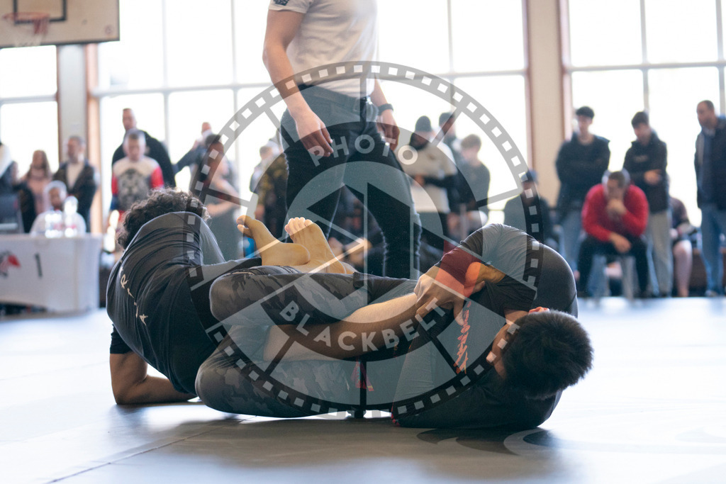 20240309PBB4730 | Fighters compete during the International Luta Livre (ILLCS) Spring Championship in Hannover, Germany, on March 9, 2024.