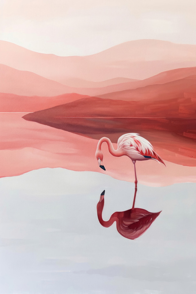 2406060 - Flamingo | Illustration eines Flamingos.