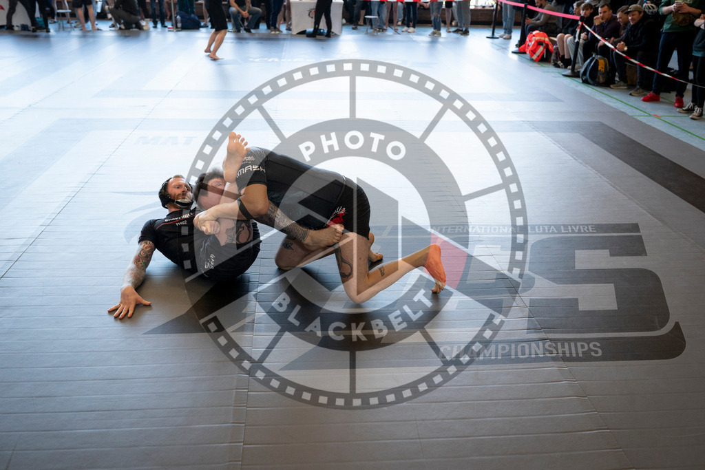 20240309PBB5615 | Fighters compete during the International Luta Livre (ILLCS) Spring Championship in Hannover, Germany, on March 9, 2024.