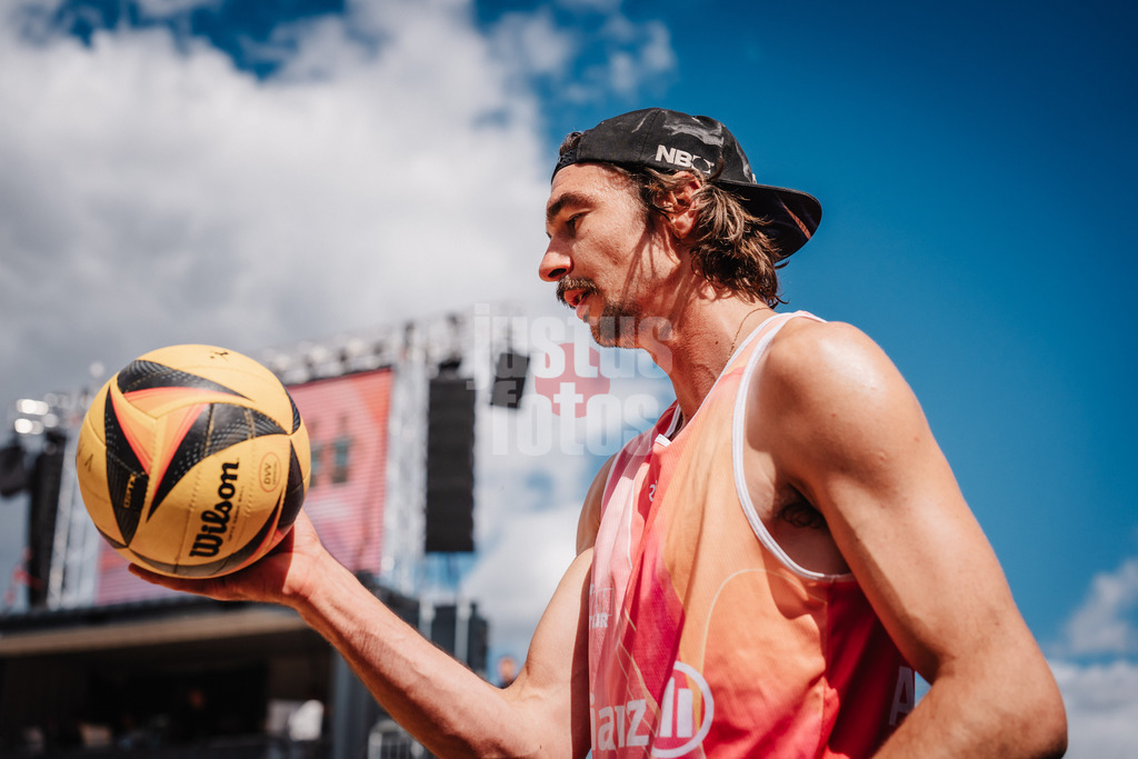Beachvolleyball | Männer | Allianz German Beach Tour 2025 | Tourstop Berlin | 24.08.2025 | Jannik Kühlborn