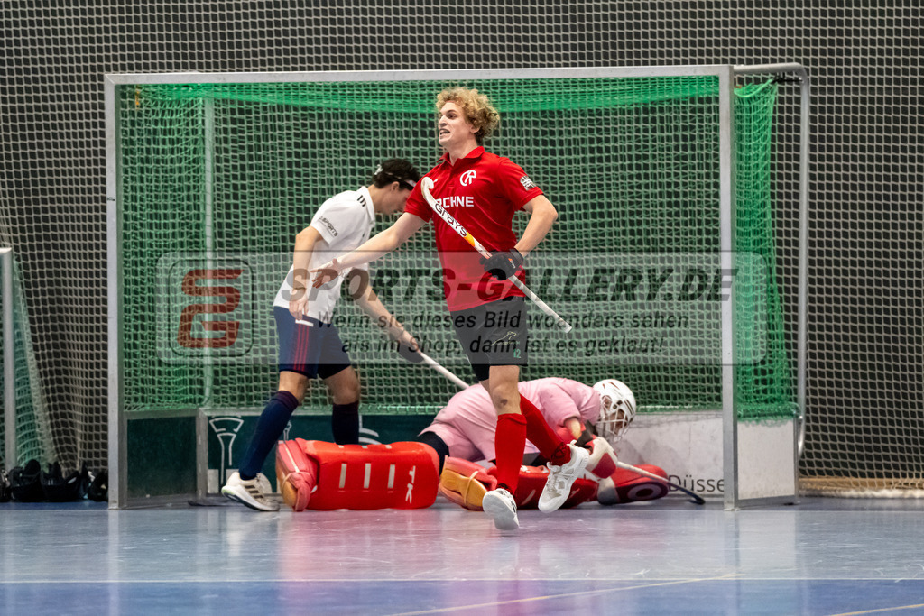 HK_20250201_102101 | 2. Bundesliga Halle Herren Düsseldorfer HC - Club Raffelberg am 1.2.2025 Halle am Seestern, Düsseldorf ,