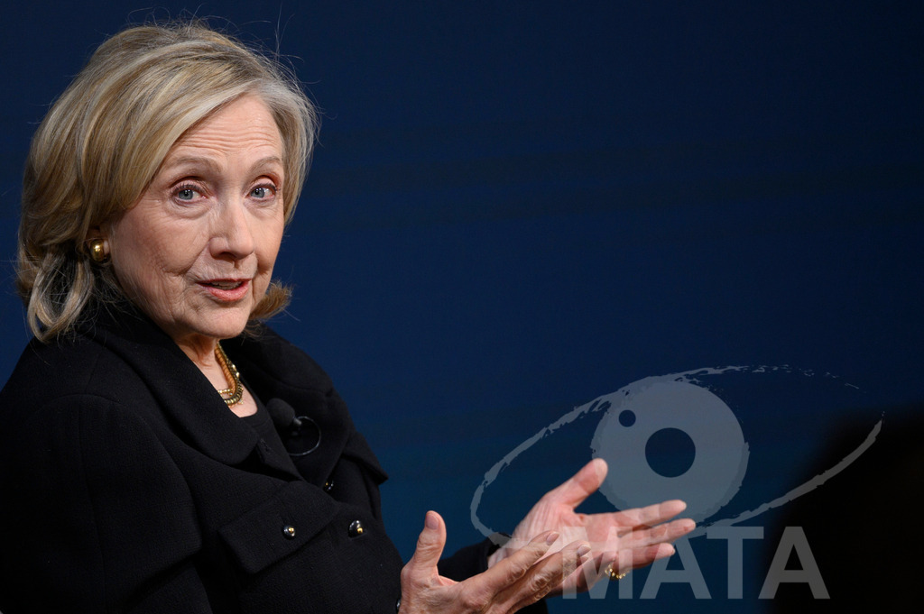 _DWI3025 | Die US-Politikerin Hillary Clinton auf der Veranstaltung Bridging Scholarship and Statecraft im Rahmen der Münchner Sicherheitskonferenz 2026. München, 13.02.2026 Bayern Deutschland  - Realisiert mit Pictrs.com