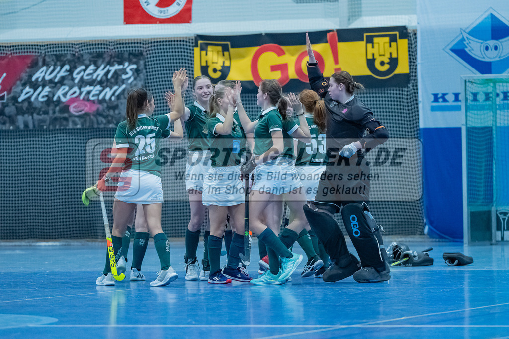 HK_20240303_109114 | Spiel um Platz 5 Deutsche Meisterschaft WU16 am 3.3.2024 Halle DHC, Düsseldorf ,