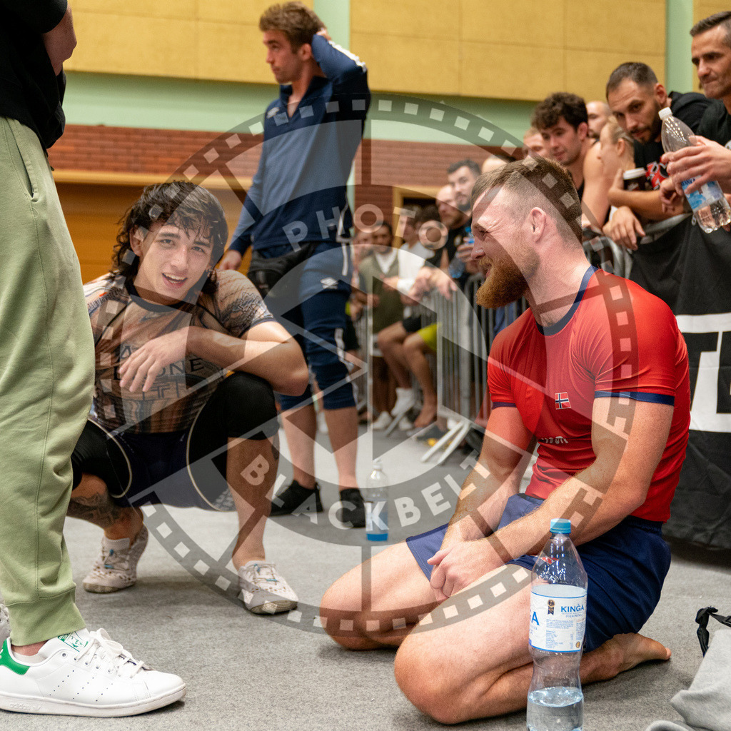 20230916PBB7411 | Fighters compete during the grappling tournement ADCC Trials (European, Middle East and African Championship) in Warsaw, Poland, on September 16, 2023.