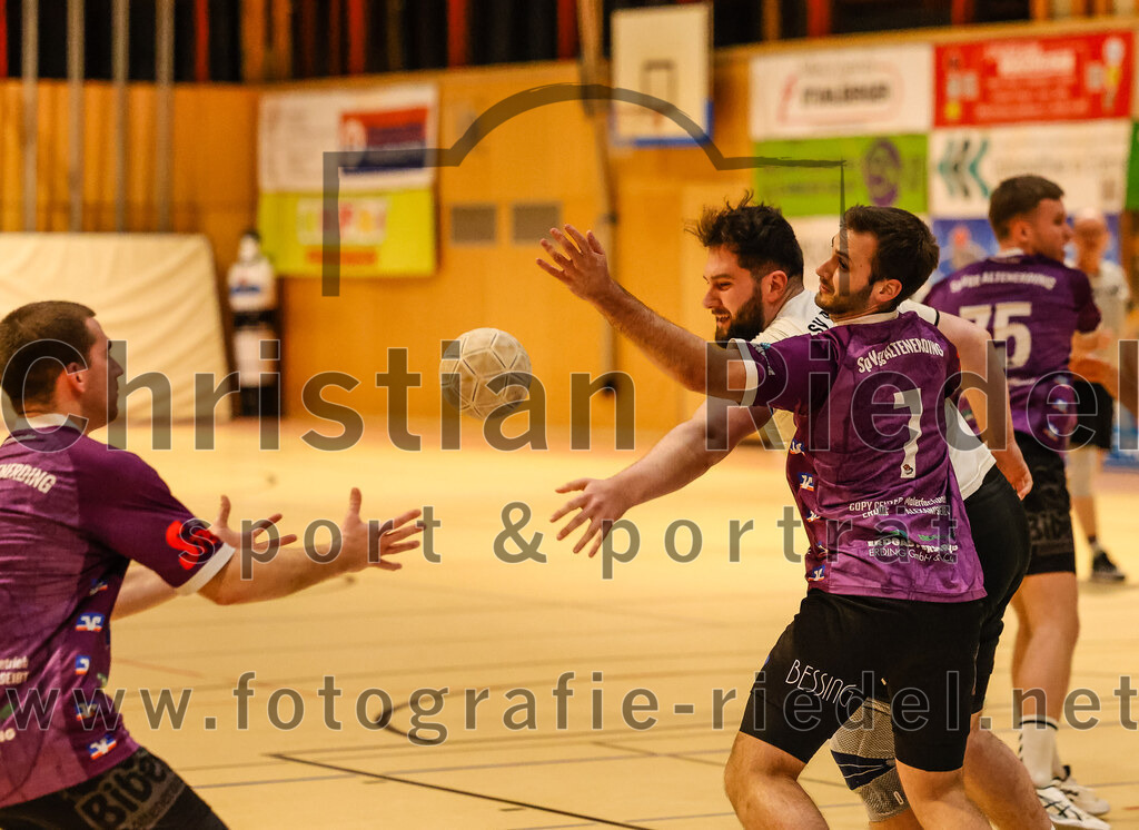 2024-03-09_053_SpVgg_Altenerding_gegen_SVW_Burghausen | Erding, Deutschland, 09.03.2024:
Handball, Bezirksoberliga Männer 2023 / 2024, 18. Spieltag, SpVgg Altenerding gegen SVW Burghausen, Endergebnis: 25:34

Simon Rüdiger (SpVgg Altenerding, #7)

Foto: Christian Riedel / fotografie-riedel.net