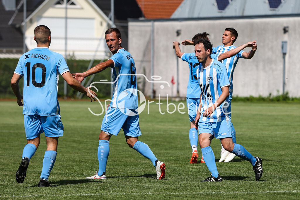TSV Firnhaberau - BC Aichach | Jubel nach 1-1