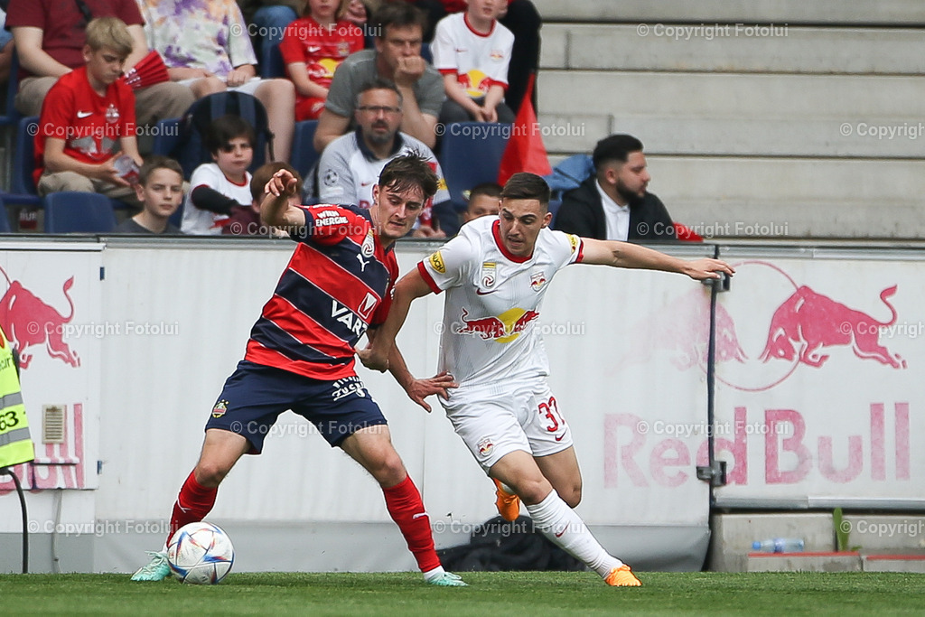 A_LUI_20230507_0009 | SPORT FUSSBALL ADMIRAL BUNDESLIGA RED BULL SALZBURG VS RAPID
IM BILD: Moritz Oswald (Rapid), Strahinja Pavlović (Red Bull Salzburg)
FOTO:FOTOLUI/UW