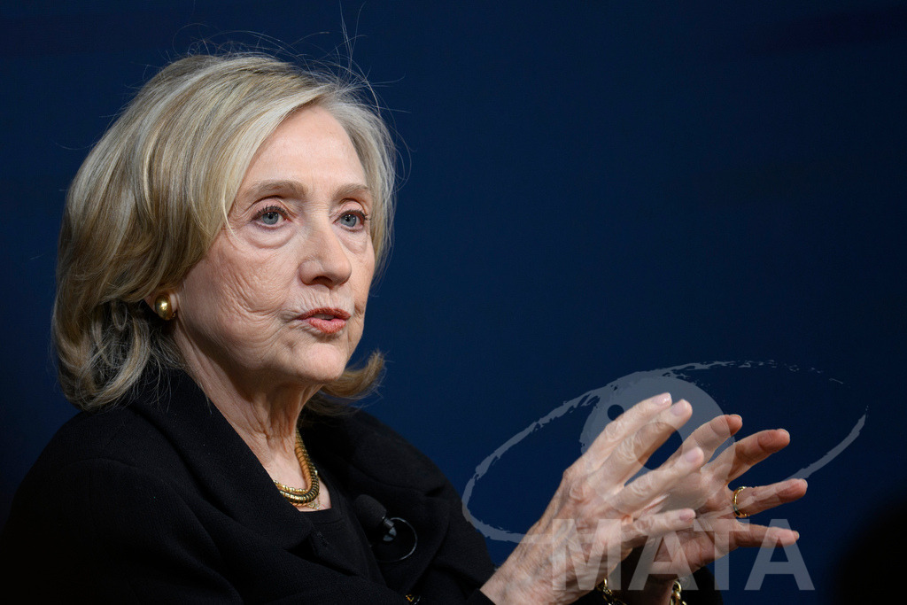 _DWA3942 | Die US-Politikerin Hillary Clinton auf der Veranstaltung Bridging Scholarship and Statecraft im Rahmen der Münchner Sicherheitskonferenz 2026. München, 13.02.2026 Bayern Deutschland  - Realisiert mit Pictrs.com