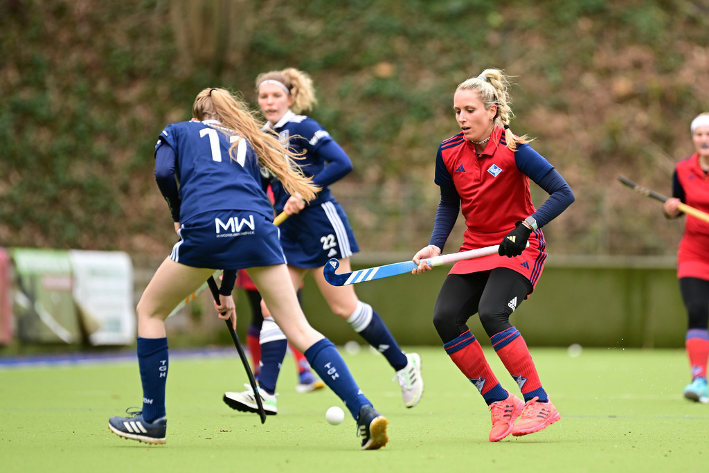 Hockey I Frauen I Saison 2023-2024 I Testspiel I TG Heimfeld - Klipper THC Hamburg | Der Sportfotograf. - Realisiert mit Pictrs.com