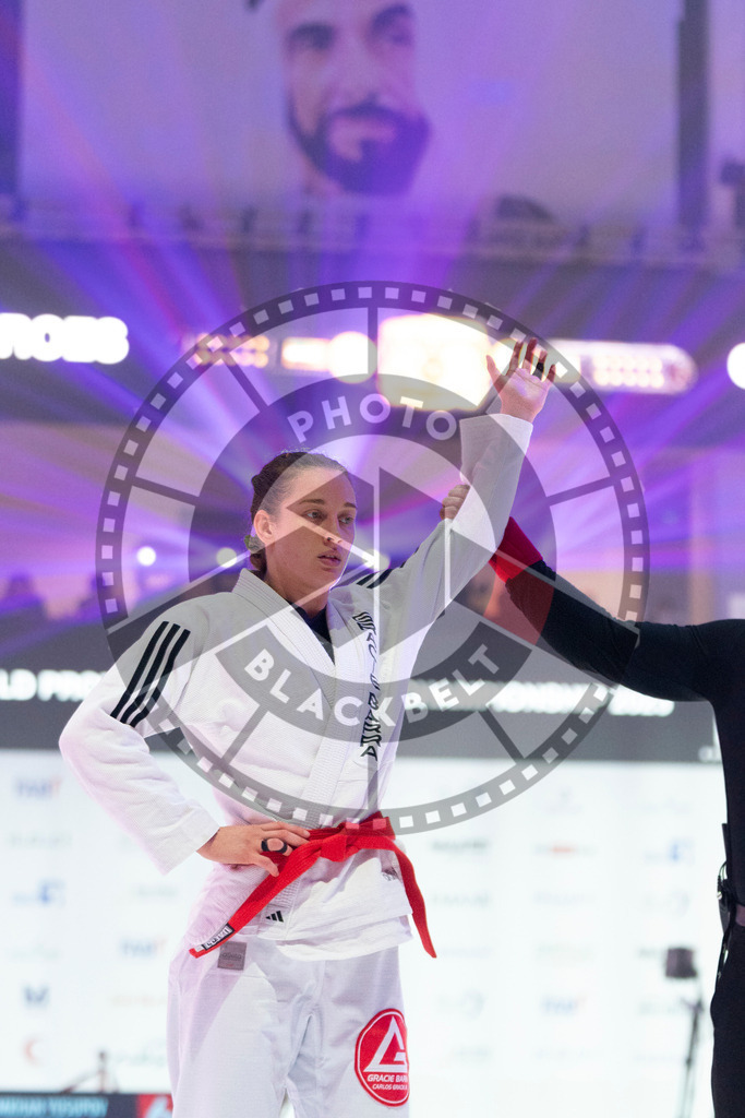 20231109PBB3226 | Fighters compete during the AJP World Professional Championship in the Mubadala Arena in Abu Dhabi, Arab United Emirates, on November 9, 2023.