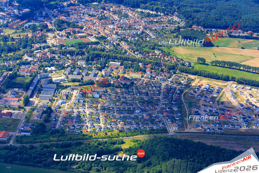 Das Luftbild der Stadt Bad Doberan wurde 2018 vom Flugzeug heraus erstellt (keine Drohne) Aufnahmehöhe ca.400 Meter- hohe Auflösung für beste Druck-Qualität