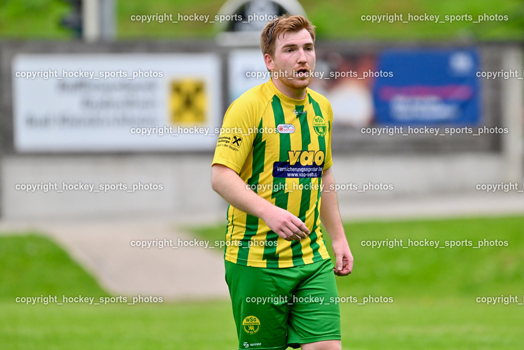 WSG Radenthein vs. Union Matrei | #14 Fabian Kurt Feichter WSG Radenthein, WSG Radenthein vs. Union Matrei, WSG Radenthein vs. Union Matrei am 26.04.2025 in Radenthein (Sportplatz Radenthein), Austria, (Photo by Bernd Stefan)