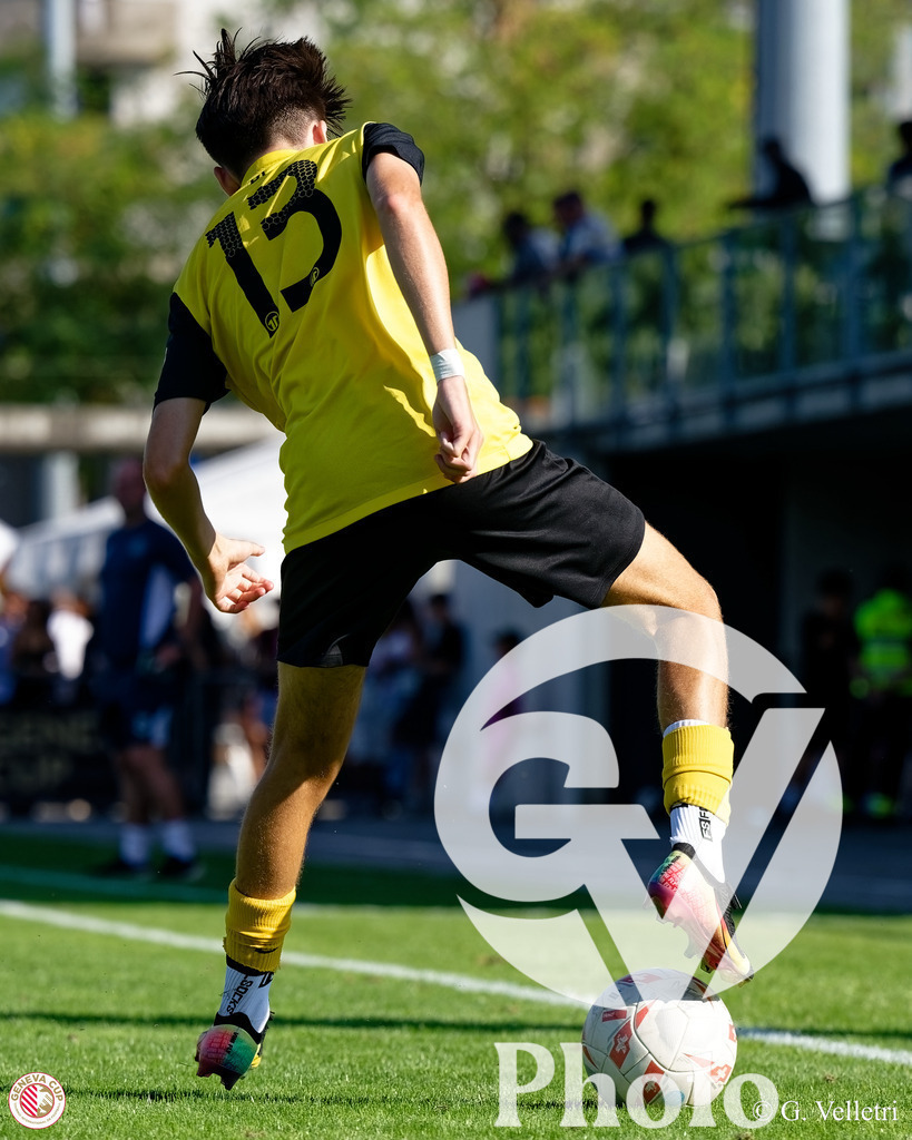 GenevaCup Group Phase - FC Meyrin v Everton FC | during the GenevaCup Group Phase match between FC Meyrin and Everton FC at Stade des Arberes in Meyrin, Switzerland
