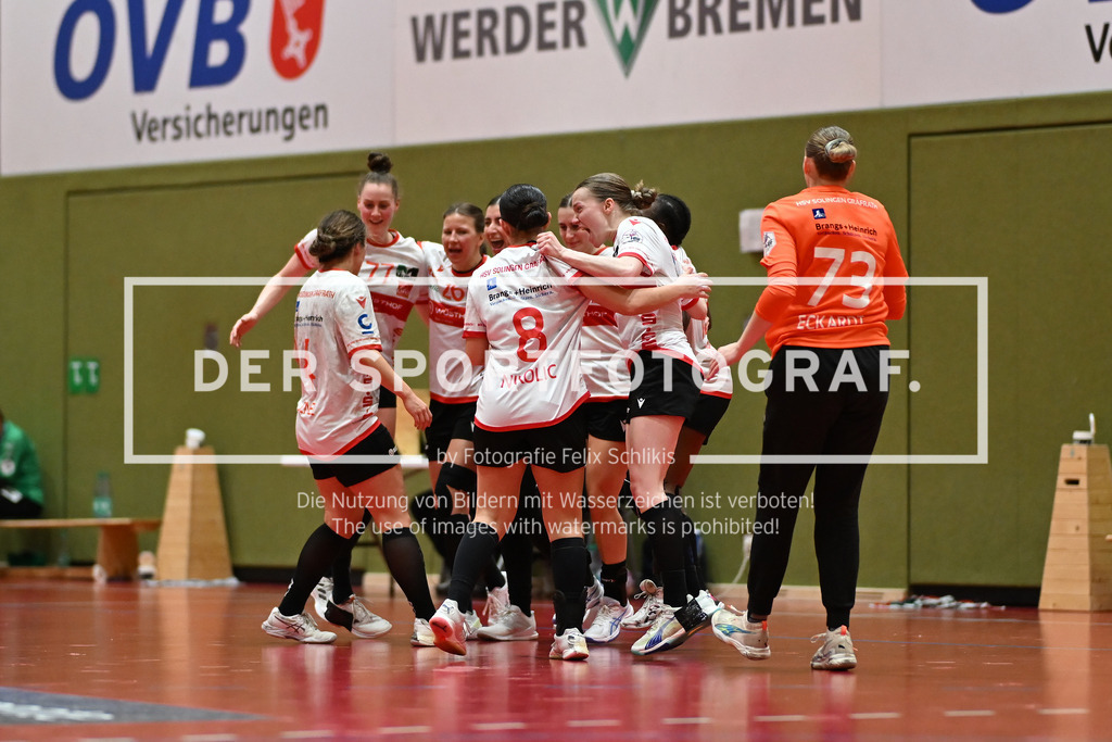 Handball I Frauen I Saison 2024-2025 I 2. Bundesliga I 11. Spieltag I SV Werder Bremen - HSV Solingen-Gräfrath 76 I 09776 | Der Sportfotograf. - Realisiert mit Pictrs.com