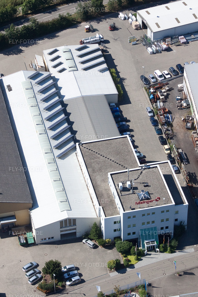 Luftbild: Hilzinger GmbH Fenster + Türen in Willstätt im Bundesland Baden-Württemberg in Deutschland. Foto: IMG_20877.jpg vom 31.08.2009 durch Werner Riehm/FLY-FOTO.de