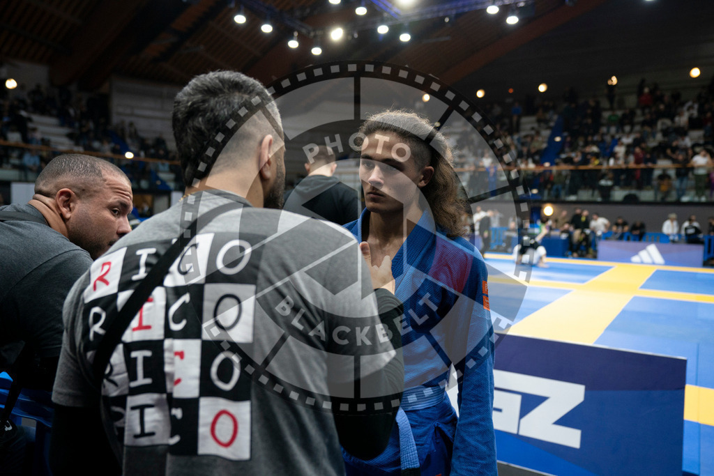 20240119PBB2219 | Fighters compete during the IBJJF European Championship in Paris, France, on January 19, 2024.