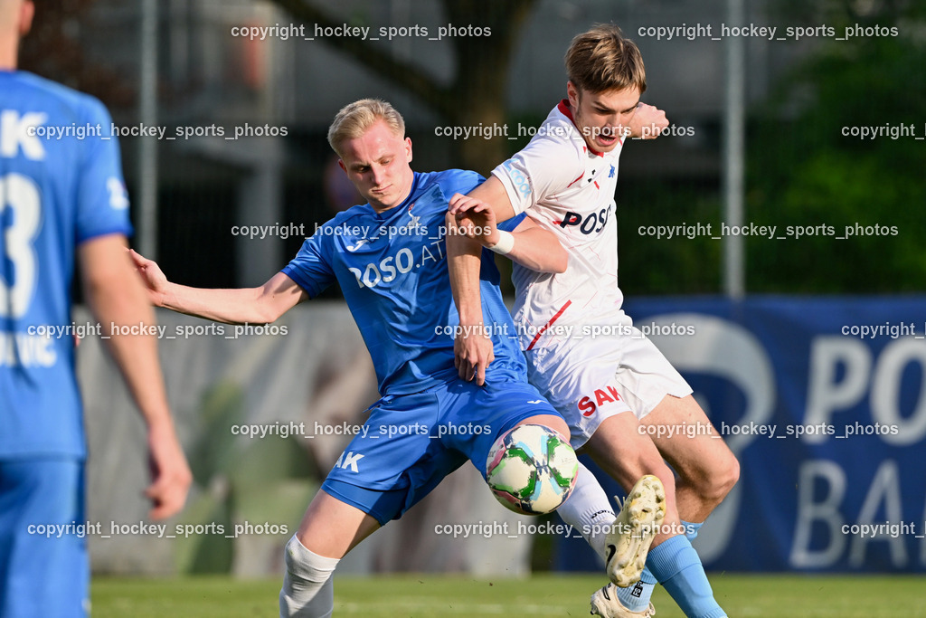 SAK Klagenfurt vs. SVG Bleiburg | #6 Toni Dullnig SAK, SAK Klagenfurt vs. SVG Bleiburg, SAK Klagenfurt vs. SVG Bleiburg am 11.05.2024 in Klagenfurt (Sportpark Welzenegg), Austria, (Photo by Bernd Stefan)
