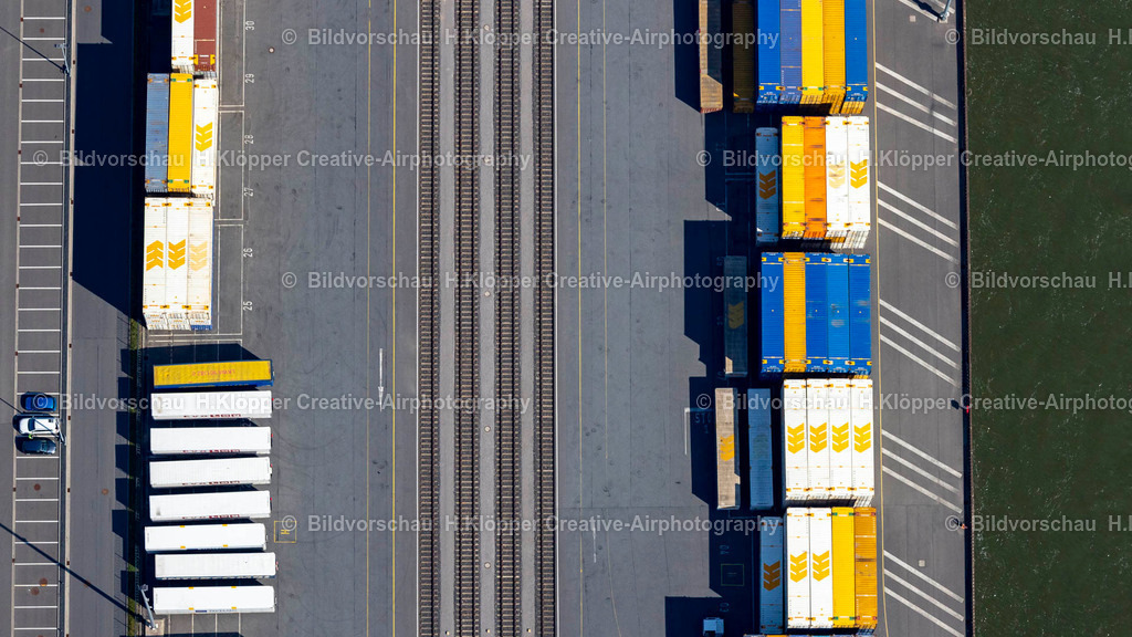 Luftbild Duisburg-4652 | Luftbild Container- Terminal in Duisburg im Bundesland Nordrhein-Westfalen, Deutschland - Realisiert mit Pictrs.com