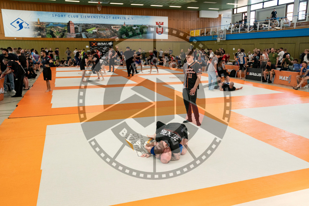20230624PBB_2721 | Athletes compete during the Grappling Industries BJJ Competition in the Siemensstadt sport club in Berlin, Germany, on June 24, 2023.
