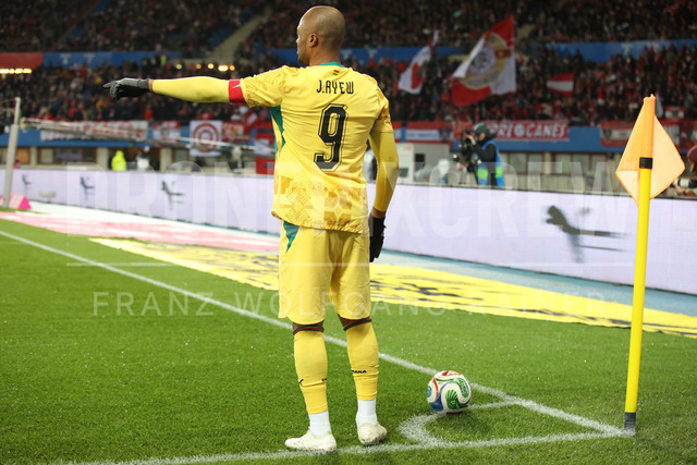 Austria vs Ghana – International Football Match    | VIENNA, AUSTRIA, 27.MAR.26 - SOCCER - OEFB international test match, Austria vs Ghana. The image shows Jordan Ayew (Ghana).