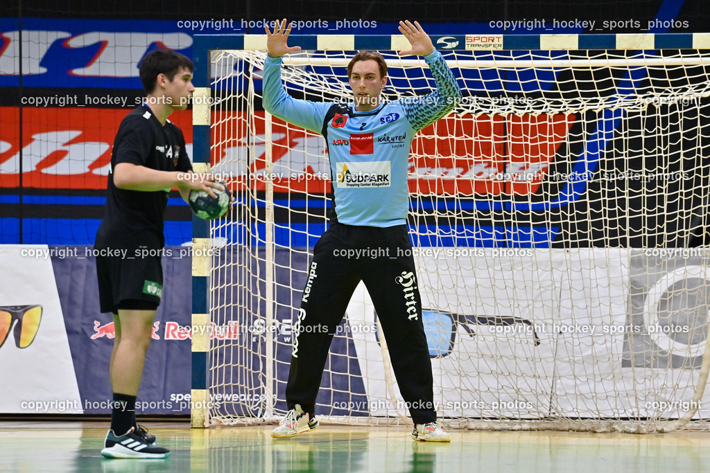 HSG Holding Graz vs. SC Ferlach Future Team 16.9.2022 | #1 CODREANU Stefan-Mircea, #34 EDEGGER Adrian