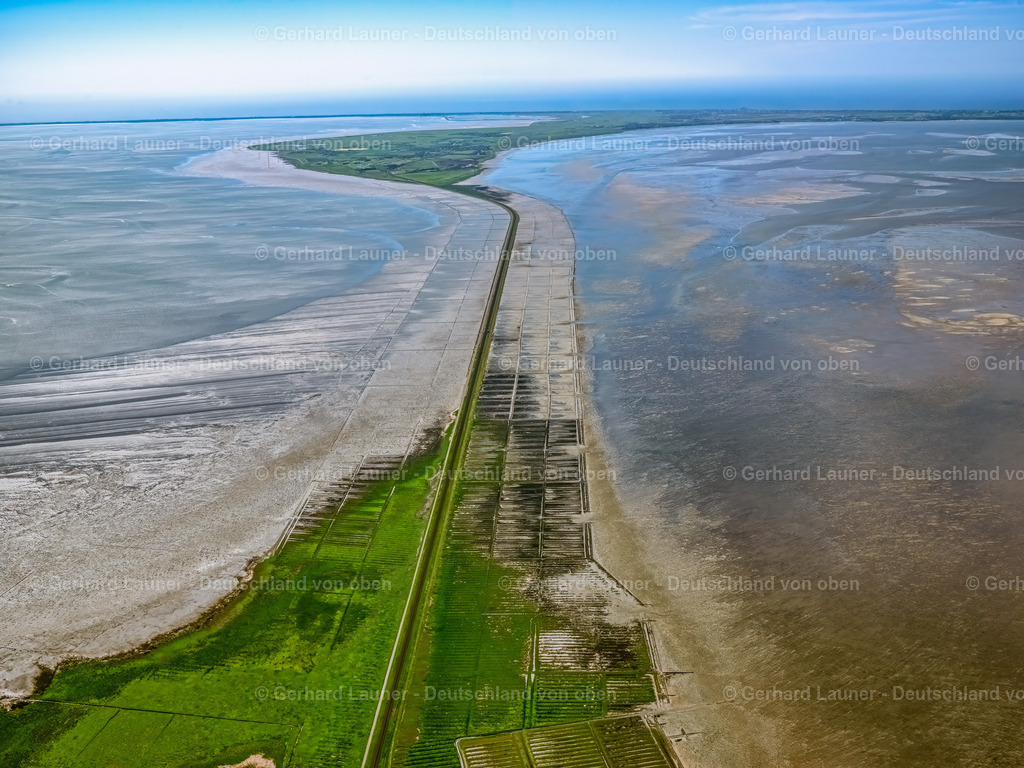 3091289 | Sylt Hindenburgdamm, Nationalpark Schleswig-Holsteinisches Wattenmeer