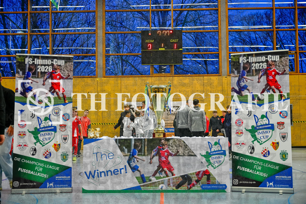 GER, Begegnung, Fussball, U14 Hallenturnier, PS-Immo-Cup 2026, 18.01.2026 | TH Fotografie