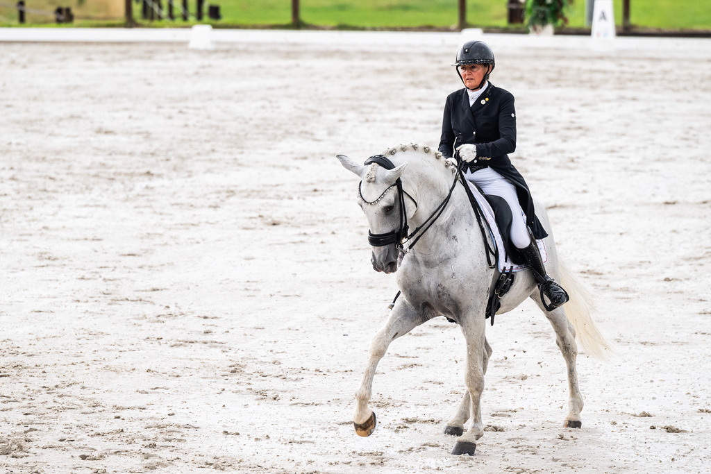 Luxembourg Dressage Championship 2025 - Senior League A (Elite) | Luxembourg Dressage Championship 2025 - Fie Christine Skarsoe on Garrett - Realisiert mit Pictrs.com