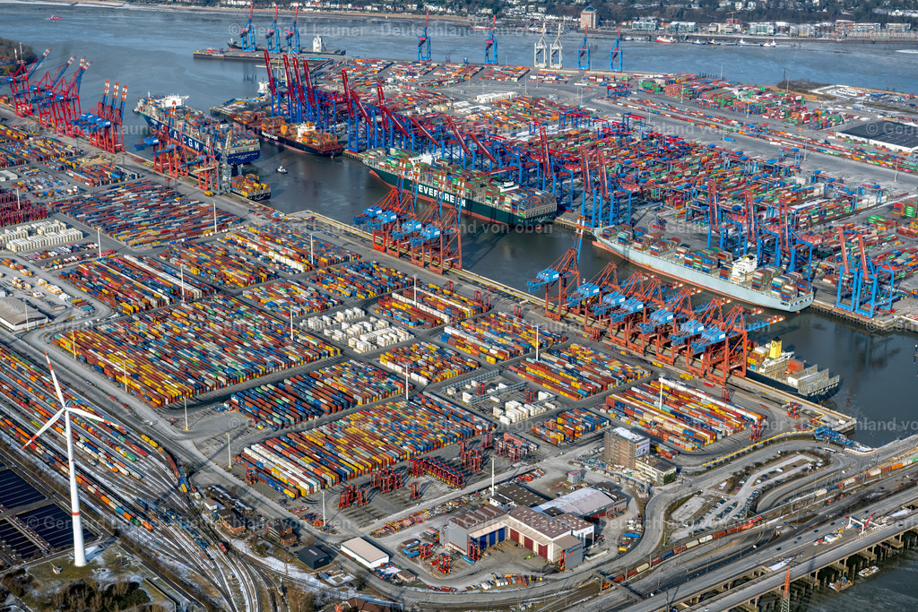 4044582 | Containerterminal Waltershof, Überseehafen, Freie und Hansestadt Hamburg